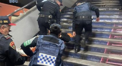 Mujer de 21 años se arroja a las vías del Metro Universidad, oficiales la rescatan