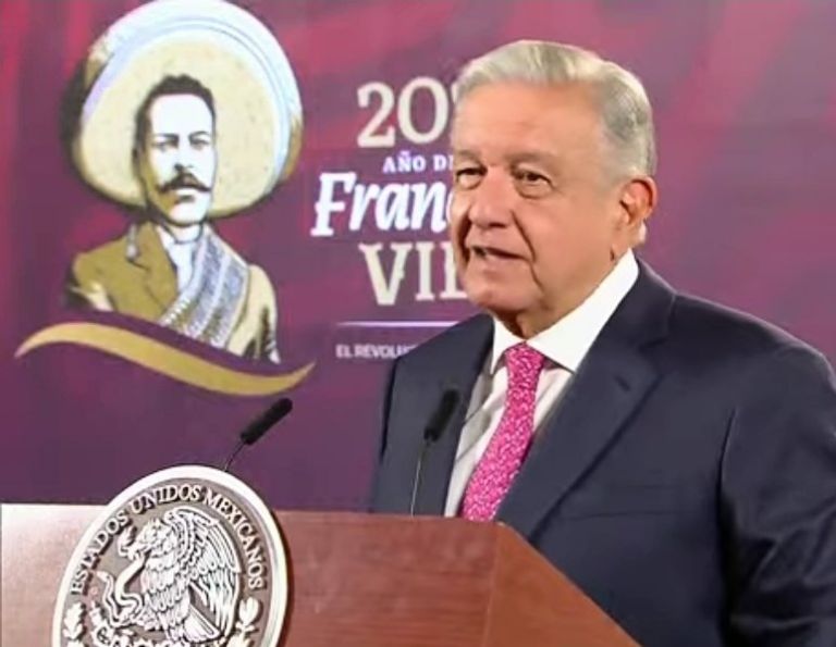 En la imagen, el presidente AMLO en su tradicional conferencia de prensa. Foto: Gobierno de México