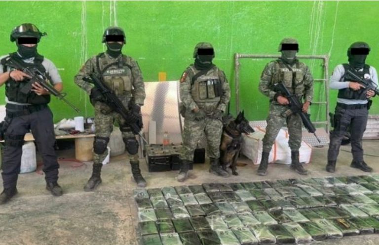 Decomiso de cocaína en CDMX e Hidalgo