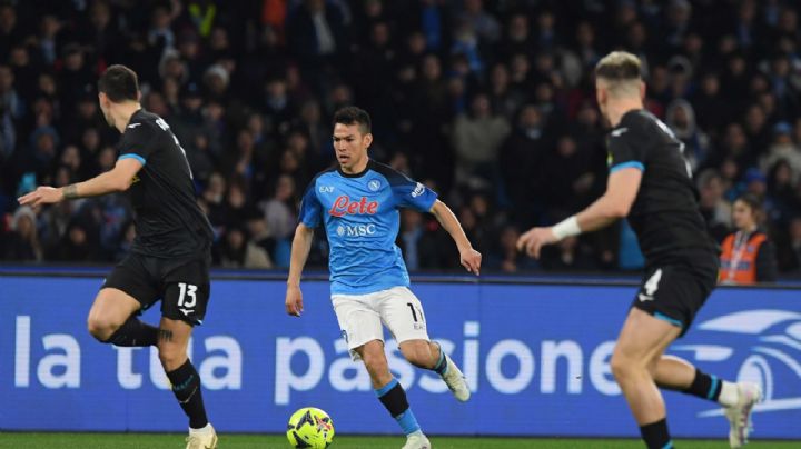 Presidente del Napoli habla sobre el futuro de 'Chucky' Lozano y Osimhen, ¿se van o se quedan?