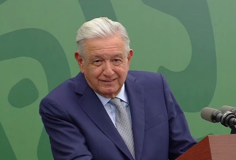 En la imagen, el presidente AMLO en su tradicional conferencia de prensa. Foto: Twitter