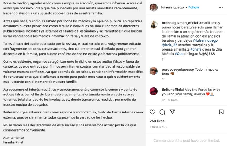 Instagram @luisenriquegp