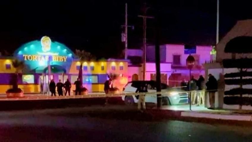 (FOTO) Código Rojo en Sonora: Sicarios desatan balacera en la vía pública; hay 4 muertos