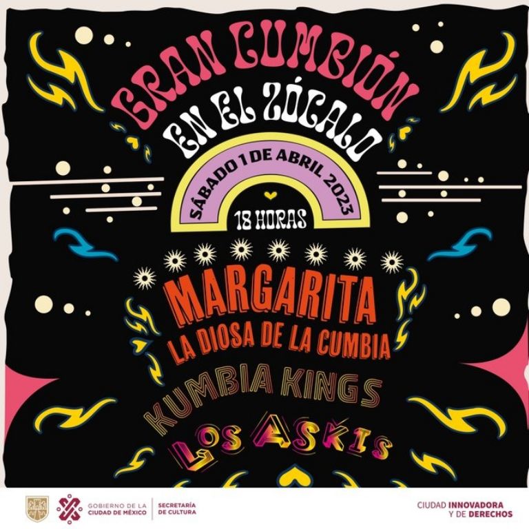 Gran Cumbión en el Zócalo 