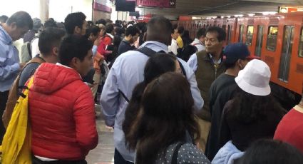 De nuevo se registra caos en el Metro de la CDMX; retrasos y trenes estacionados en cinco líneas