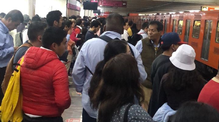 De nuevo se registra caos en el Metro de la CDMX; retrasos y trenes estacionados en cinco líneas