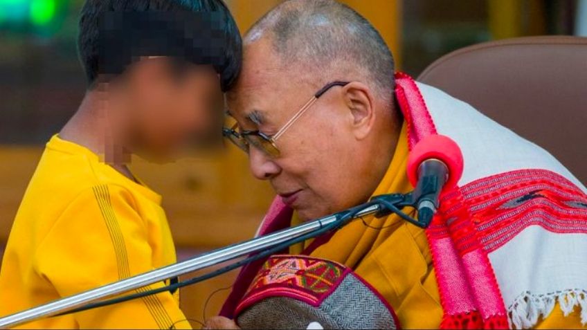 "Lame mi lengua": Tras polémico VIDEO donde trata de besar a un menor de edad, Dalai Lama se disculpa