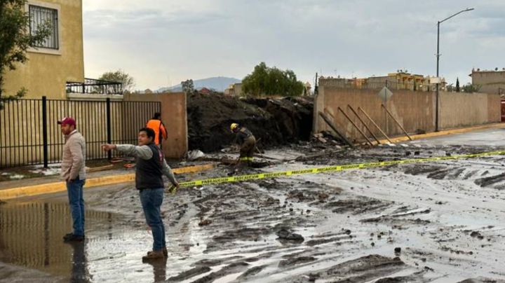 Se cayó el cielo: Fuerte granizada causa estragos en Tecámac; continúan las labores de limpieza