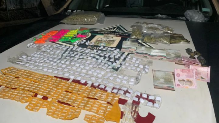 Isaac, Edgar y Ezequiel transportaban mil dosis de cocaína en Ecatepec; tras operativo los detienen