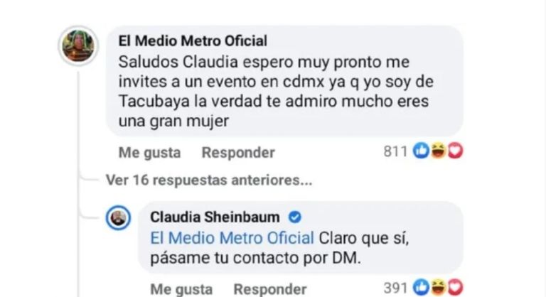 Medio Metro en el Zócalo