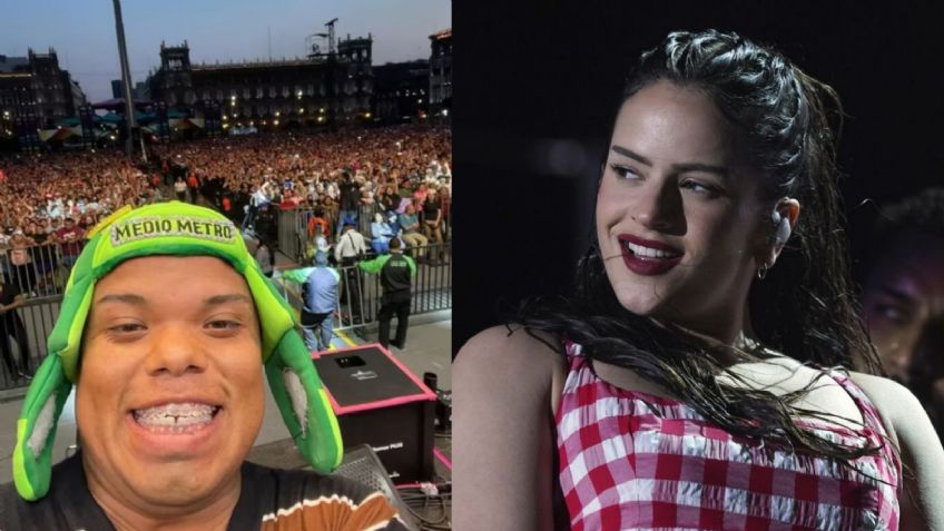 El Medio Metro podría acompañar a Rosalía en su concierto en el Zócalo de la Ciudad de México