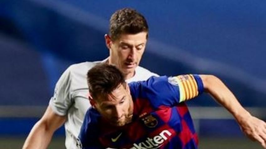 Robert Lewandowski quiere compartir cancha con Messi: "Espero jugar con él la próxima temporada"
