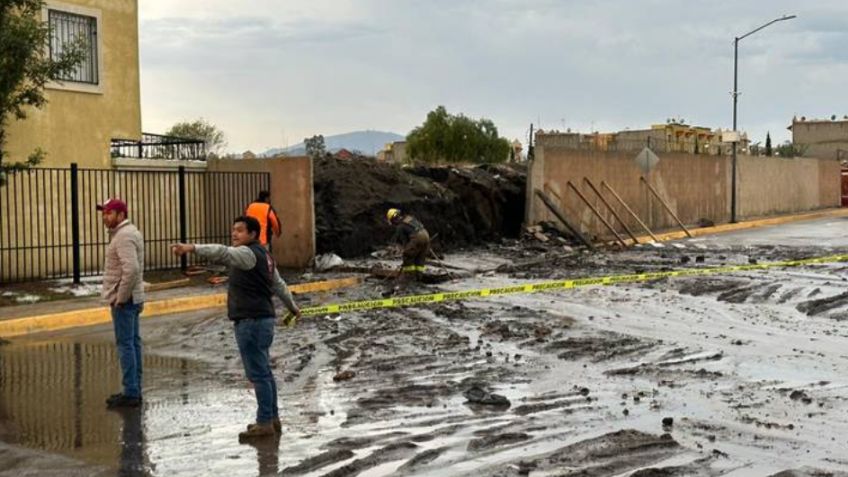 Se cayó el cielo: Fuerte granizada causa estragos en Tecámac; continúan las labores de limpieza
