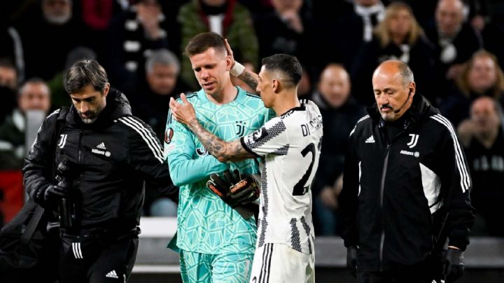 Wojciech Szczesny causó preocupación en la Juevntus al ser sustituido por un dolor en el pecho