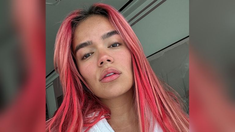 En la imagen, la cantante Karol G. Foto: Internet