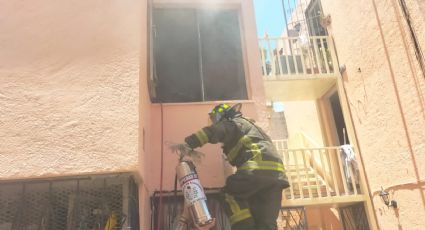 Fuerte incendio en departamento de la colonia doctores provoca movilización de bomberos en la CDMX