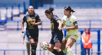 América se repone a error y logra empate ante Pumas en el clásico capitalino de la Liga MX Femenil