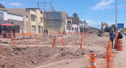 Comerciantes de Guaymas buscan 'sobrevivir', al ser afectados por obra de la avenida Serdán