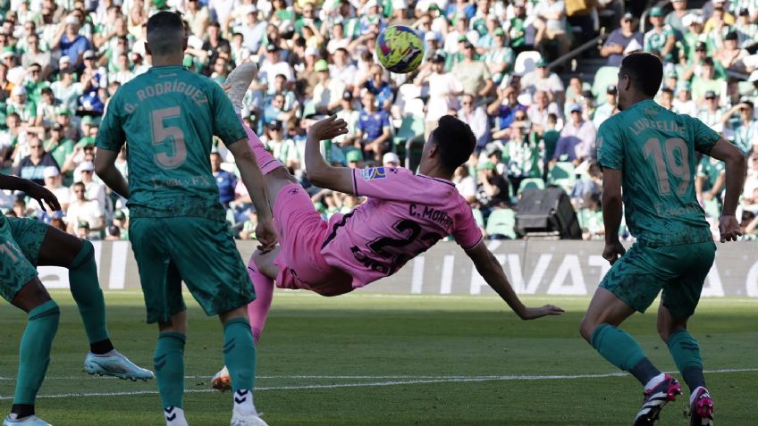 VIDEO: César Montes anota gol de chilena, pero no evita derrota del Espanyol ante el Real Betis