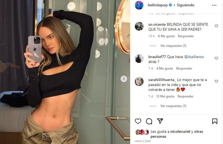 Publicación de Belinda