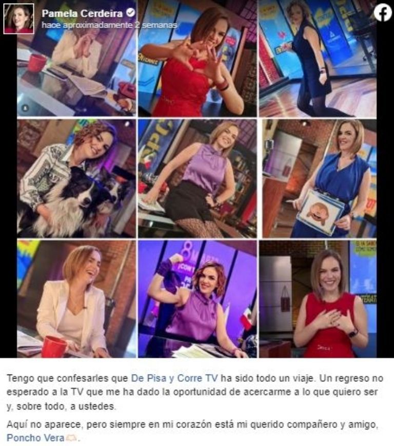 Pamela se habría despedido de Imagen TV