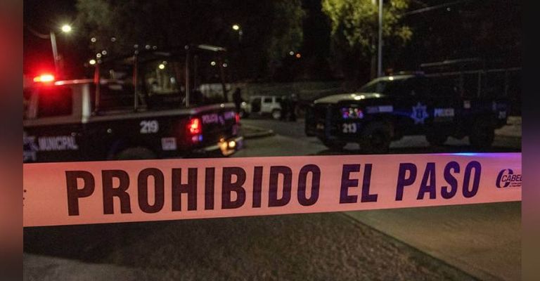 Acordonan el sitio del crimen