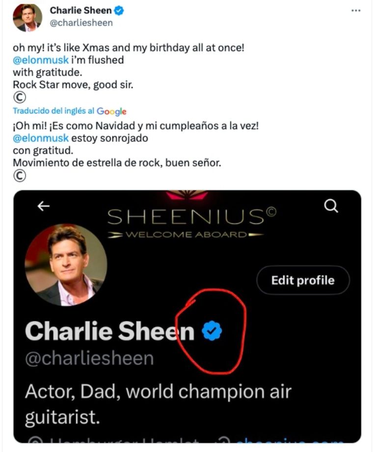 Charlie Sheen 