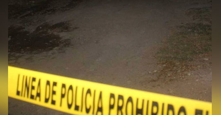 Acordonan el sitio del crimen