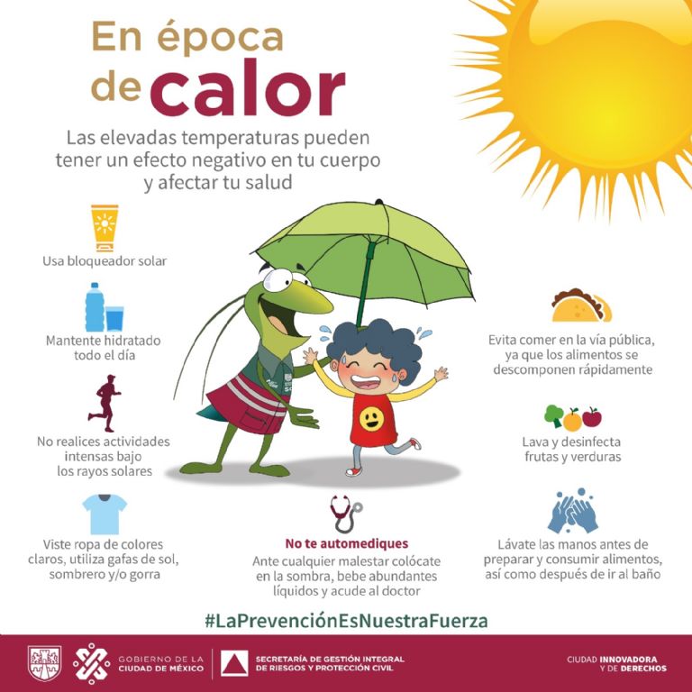 Ola de calor en la CDMX