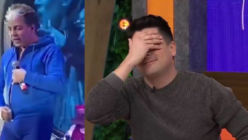 Shock en TV Azteca: Cristian Castro se desviste en pleno concierto y en 'VLA' destrozan el VIDEO