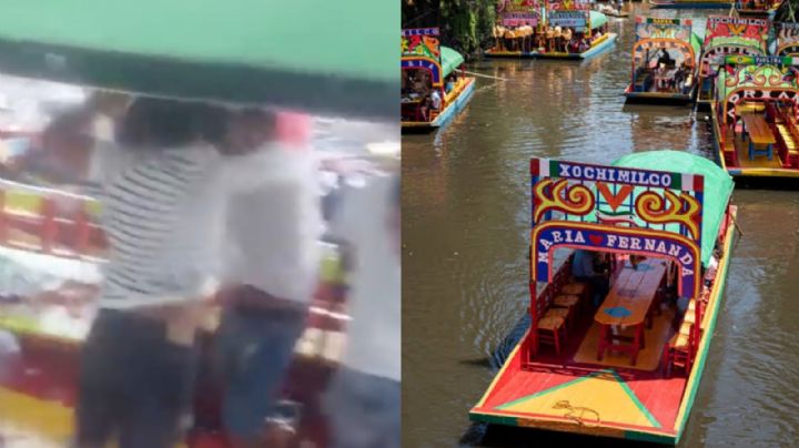 (VIDEO) Terror en Xochimilco: Tras registrarse una nueva pelea a bordo de una trajinera, queda suspendida