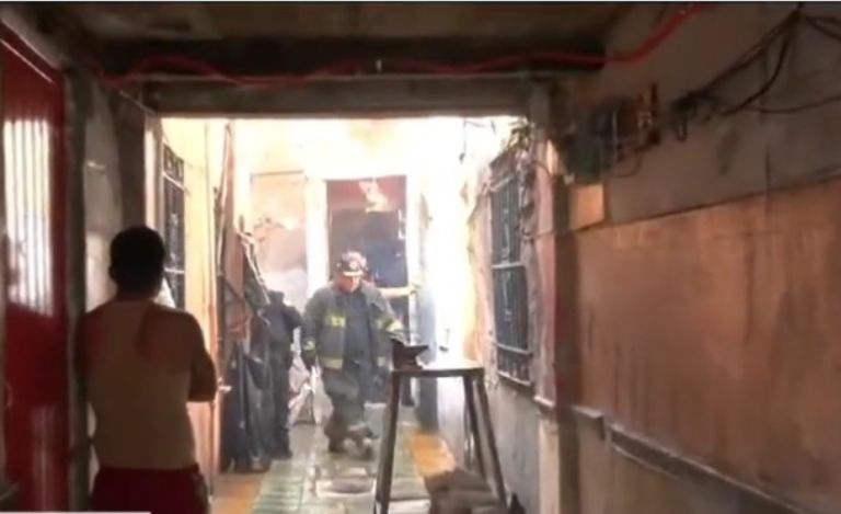 Incendio en la Cuauhtémoc