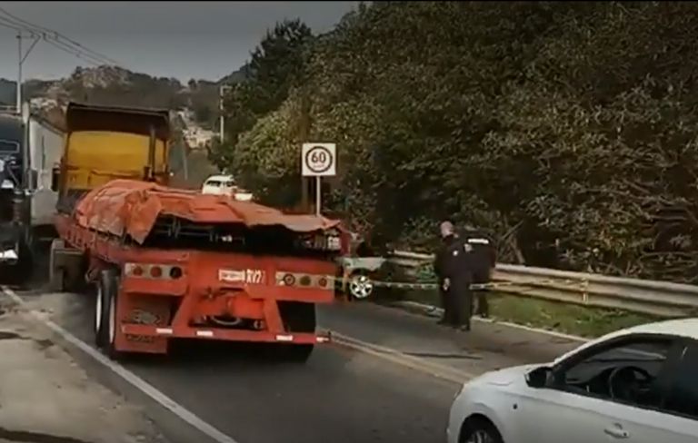 Accidente en la México-Toluca