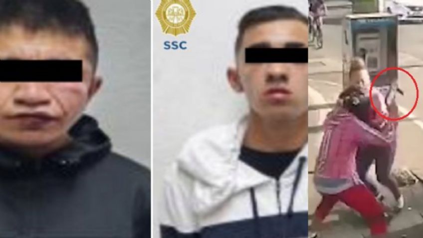 VIDEO: Policía de la CDMX 'agarra' a sujetos que, tras despojar a una abogada, le dispararon en la oreja