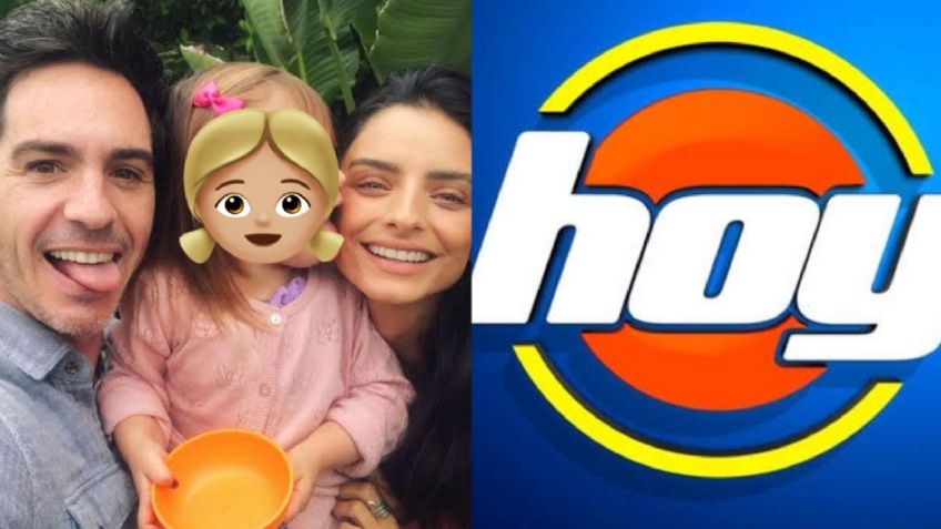 ¿Por un acuerdo con su ex? Aislinn Derbez llega a 'Hoy' y aclara por qué Kailani está 'oculta' de la prensa