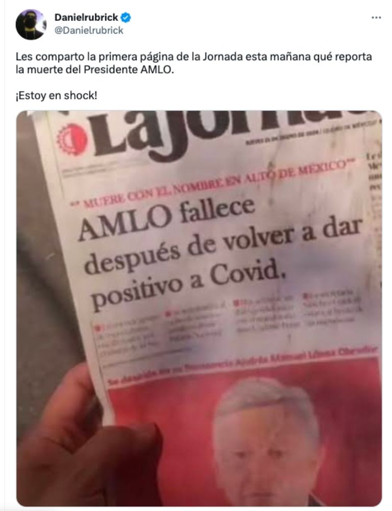 Tuit AMLO 