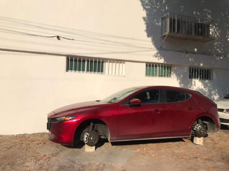 Robo de autopartes en CDMX