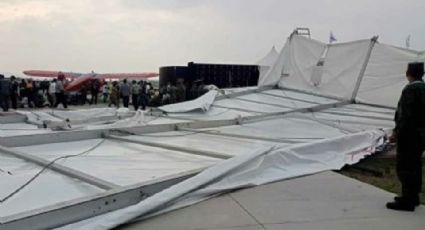 Terror en el AIFA: Ya son 13 los heridos por colapso de estructuras durante Festival Aeroespacial
