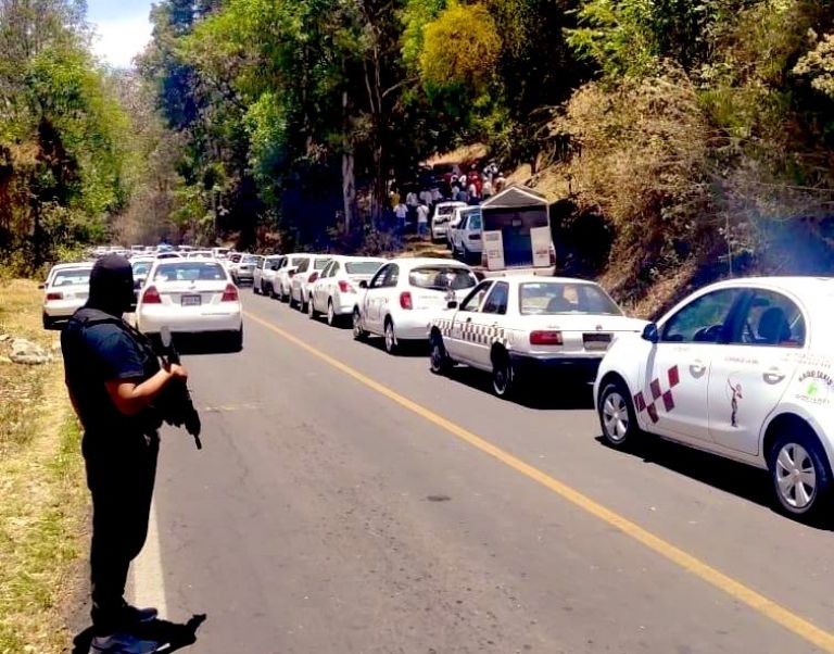 Policías agredidos en Coatepec