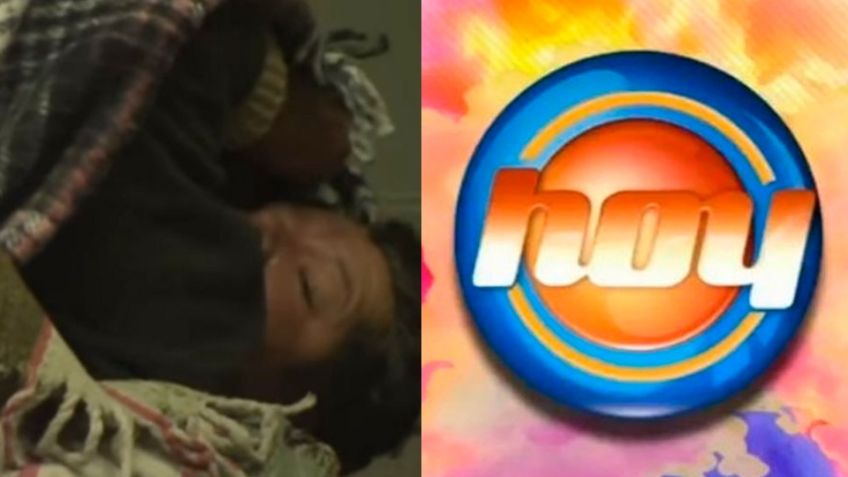 Se desfiguró: Tras acabar de indigente y comer "de la basura", exgalán de Televisa reaparece en 'Hoy'