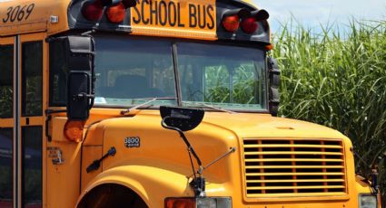 (VIDEO) ¡Héroe! Conductor de un autobús escolar se desmaya mientras conducía; así actuó un alumno