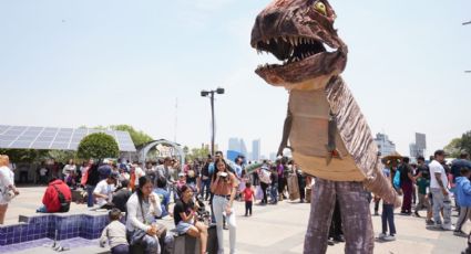Con el DinoFest los niños de la Miguel Hidalgo celebran el Día del Niño; asistieron más de 3 mil