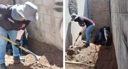 Hallan por lo menos tres cuerpos en Ciudad Obregón; estaban enterrados en patio de vivienda