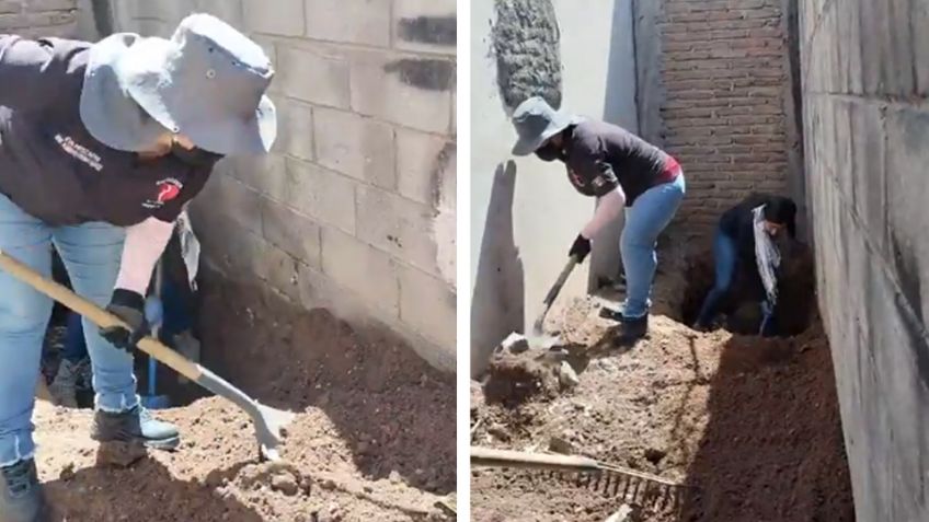 Hallan por lo menos tres cuerpos en Ciudad Obregón; estaban enterrados en patio de vivienda