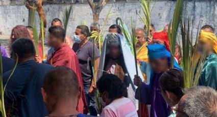 En las cárceles de la Ciudad de México también se conmemora la Semana Santa con la Pasión de Cristo