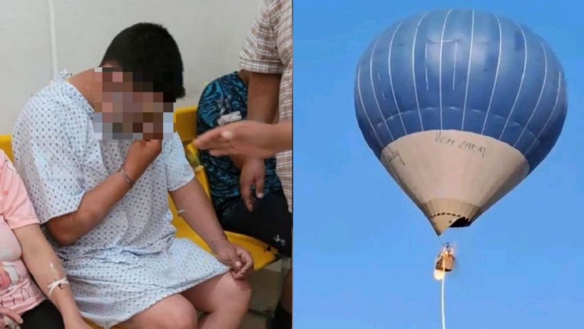 ¿En shock? Autoridades médicas dicen que piloto del globo de Teotihuacán no recuerda nada