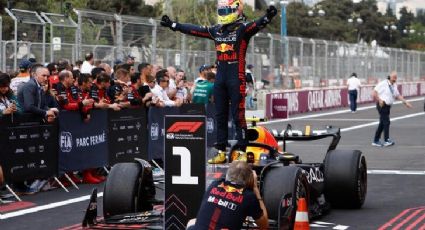 F1: ¡Orgullo para México! 'Checo' Pérez gana el GP de Azerbaiyán; Max Verstappen llega en segundo
