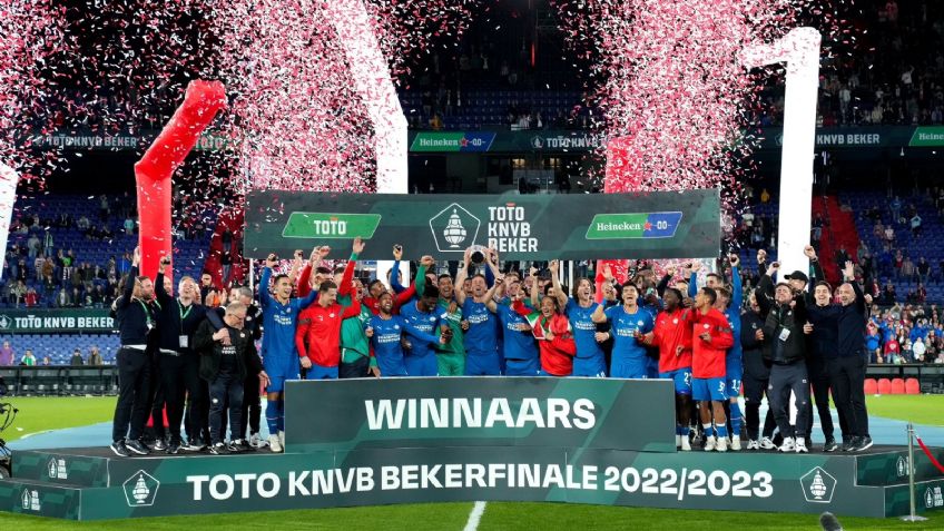 ¿Cuántos mexicanos han ganado la Copa de los Países Bajos además de Erick Gutiérrez con el PSV?