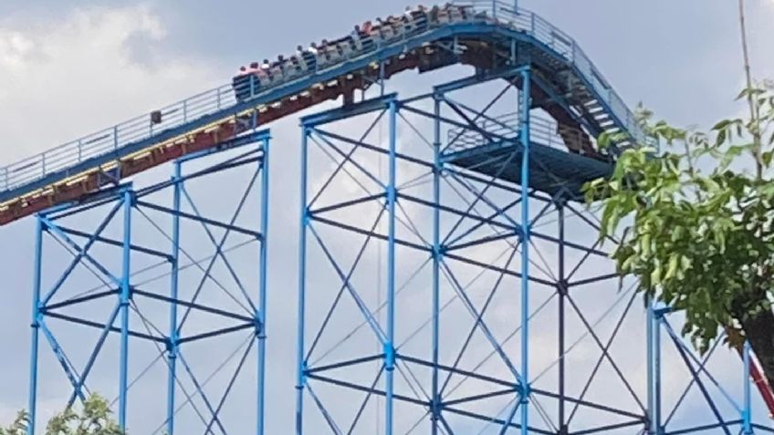 Terror en Six Flags: El 'Superman' se descompone y deja a usuarios varados en las alturas de la CDMX