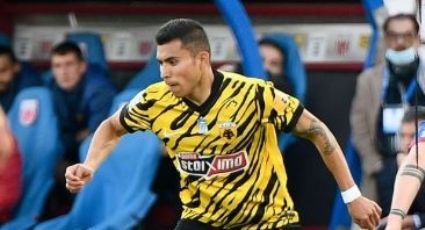 Orbelín Pineda anota y le da el triunfo al AEK en la Liga de Grecia; es el noveno gol del mexicano